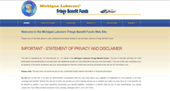Desktop Screenshot of michiganlaborers.org